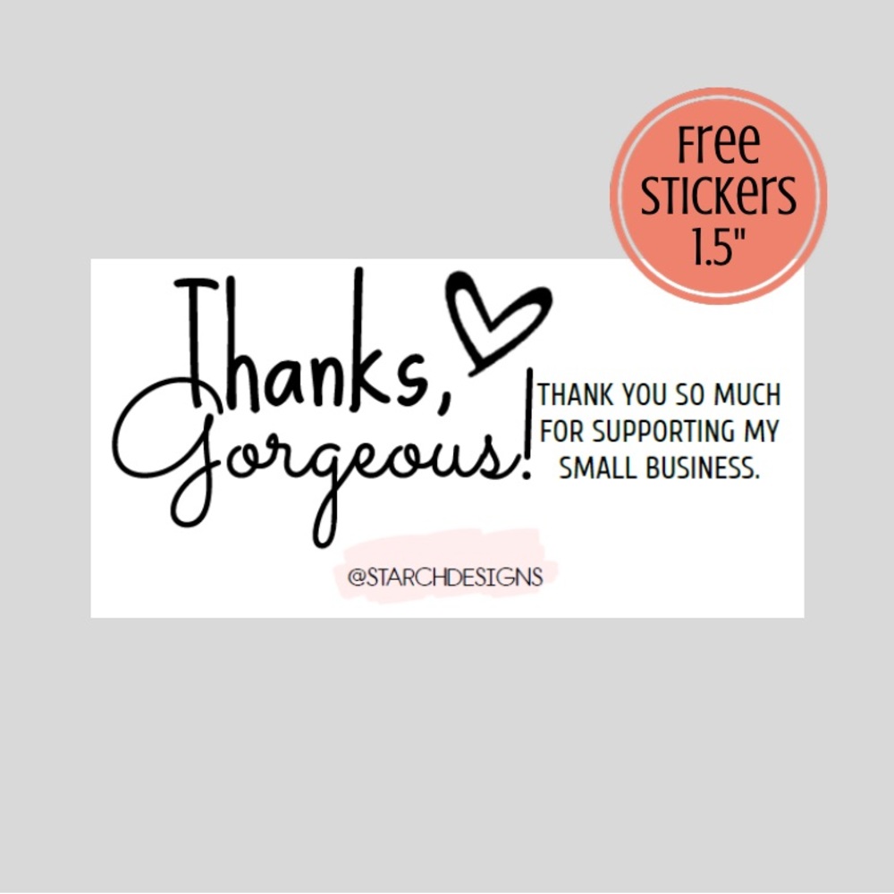 34. PM Personalized Gorgeous Package Inserts Stix Combo - Picture 1 of 3